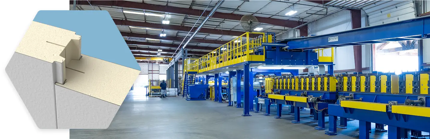 PCS-insulated metail panels details