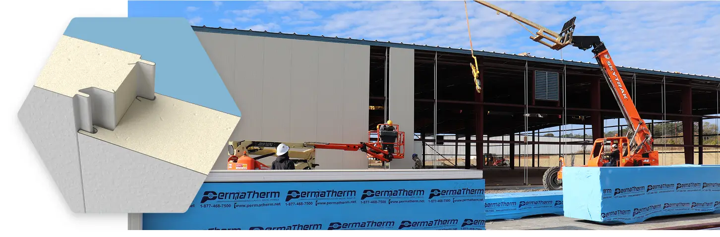 PHF-insulated metal panels details